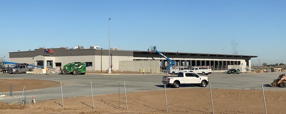 Calexico Project (warehouse) Being Built