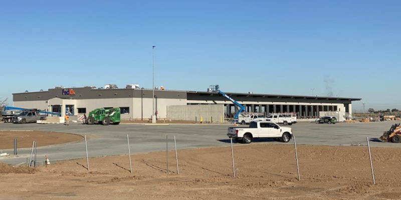 Calexico Project (warehouse) Being Built
